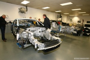 Works Aston Le Mans car