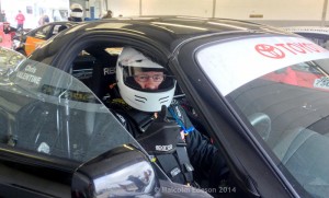In-car ready for my second stint